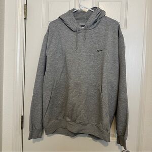 Preowned Nike Men’s Light Gray Pullover Hoodie